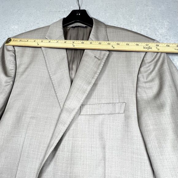 Ermenegildo Zegna Blazer Mens Size 42 Brown Jacket Two Buttons Made In Italy - Picture 16 of 16